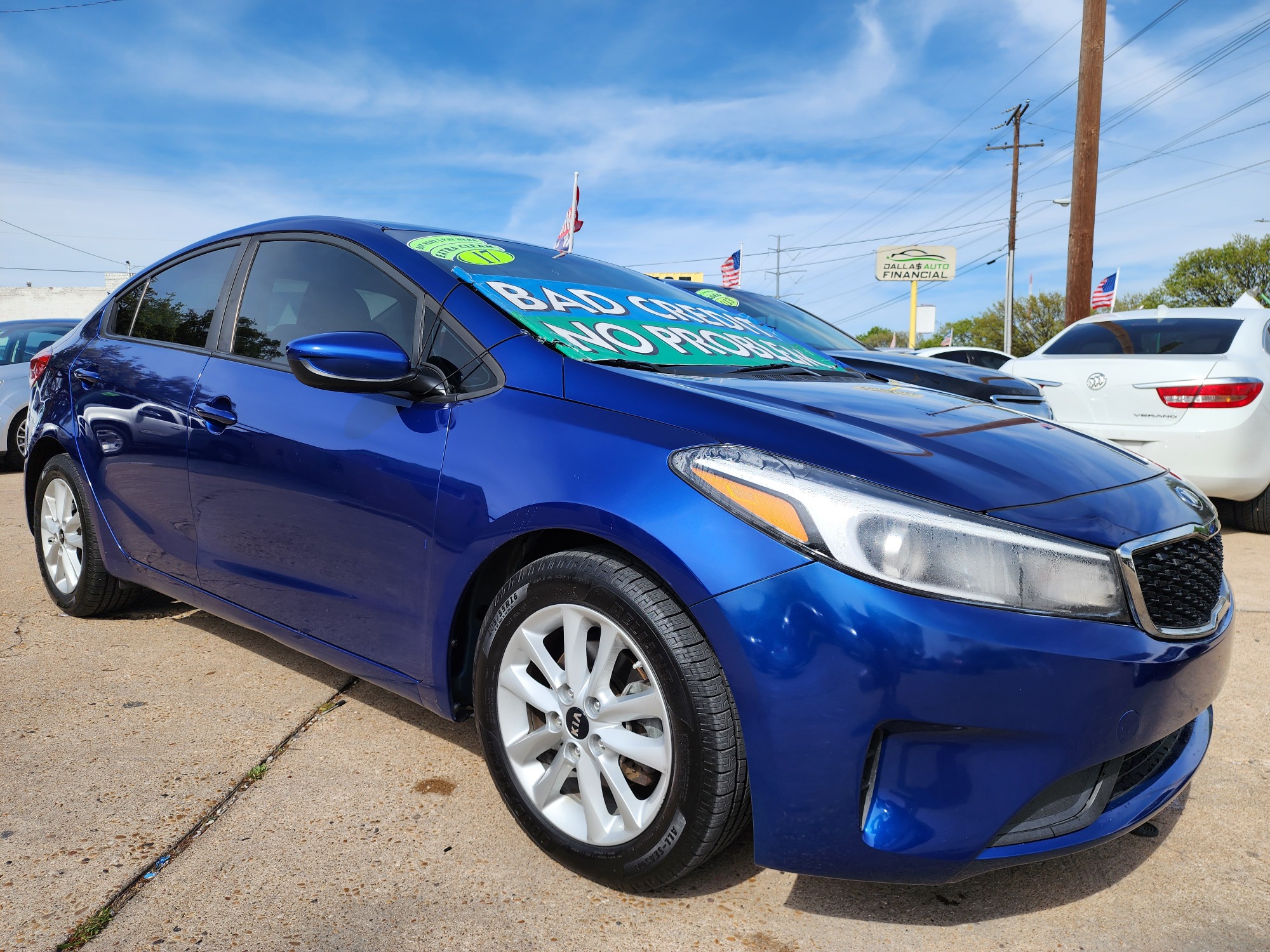 2017 Kia Forte LX (3KPFL4A72HE) with an 2.0L L4 DOHC 16V engine, 6A transmission, located at 2660 S.Garland Avenue, Garland, TX, 75041, (469) 298-3118, 32.885551, -96.655602 - Welcome to DallasAutos4Less, one of the Premier BUY HERE PAY HERE Dealers in the North Dallas Area. We specialize in financing to people with NO CREDIT or BAD CREDIT. We need proof of income, proof of residence, and a ID. Come buy your new car from us today!! This is a Very clean 2016 KIA FORTE L - Photo #1